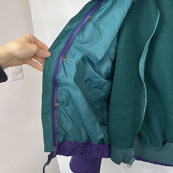 Columbia Vintage 90s Bugaboo Jacket 2 piece fleece layered retro gorpcore hiking - Picture 5 of 9